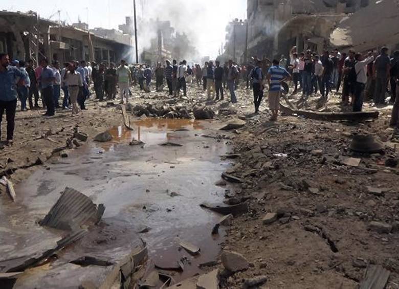 Estado Islámico ya había perpetrado ataques explosivos antes en Qamishli y en la capital provincial, la ciudad de Hasaka. FOTO AP