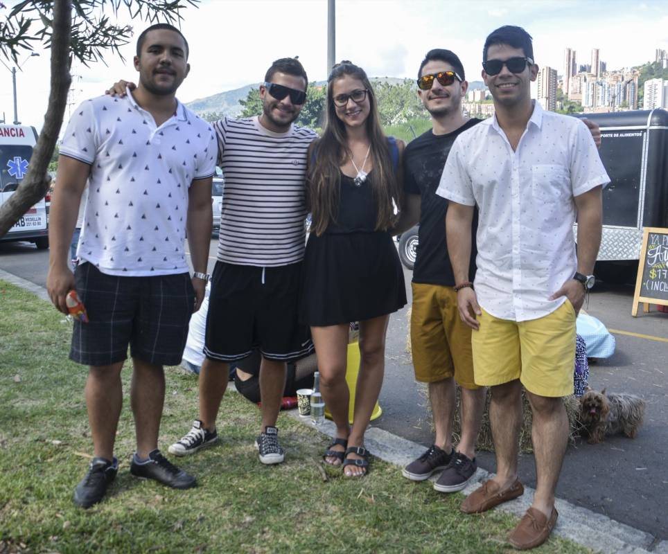 Juan Pinto, Juan Estaban Toro, Valentina Correa y Otto Díaz Andrés Díaz. Foto Cámara Lúcida. 