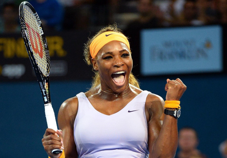 Serena Williams tiene en sus registros 23 títulos individuales de Grand Slam, y 300 semanas como primera del ranquin mundial. FOTO AFP