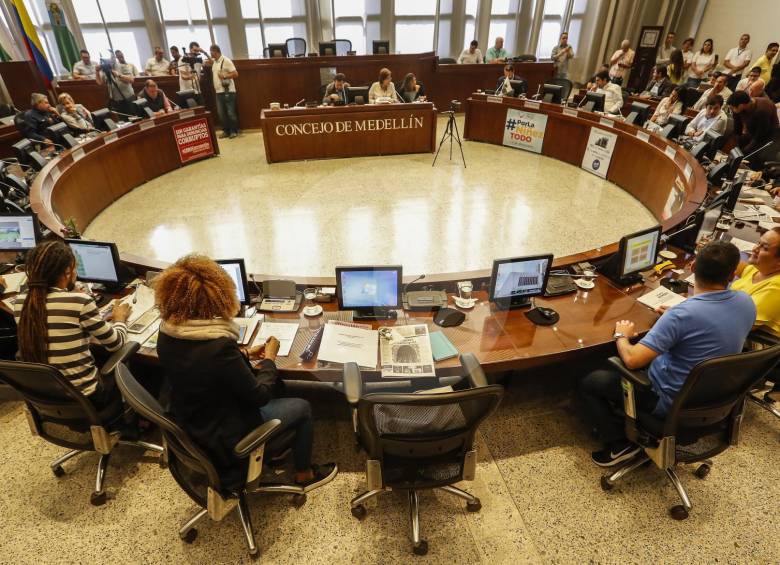 El proyecto de acuerdo 150 no tuvo ningún voto en contra. FOTO ROBINSON SÁENZ 