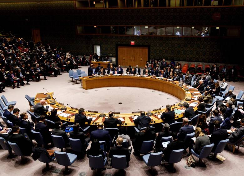 Reunión del Consejo de Seguridad de Naciones Unidas. FOTO: EFE 
