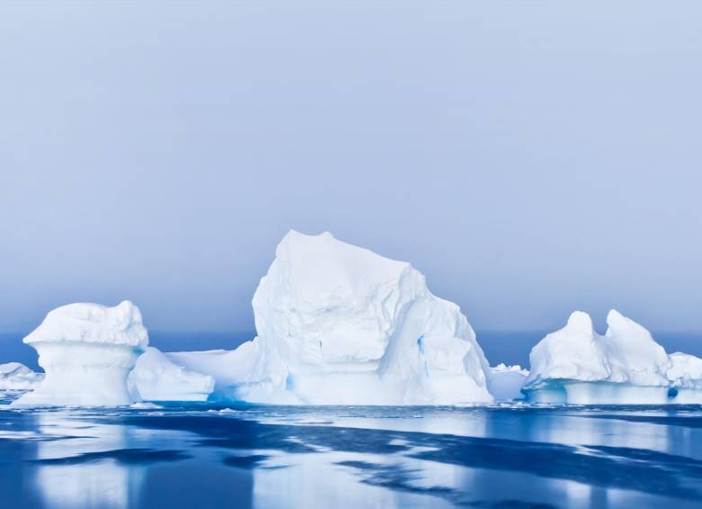 Vehículos autónomos para medir el grosor de los hielos marinos en tres zonas antárticas. FOTO archivo
