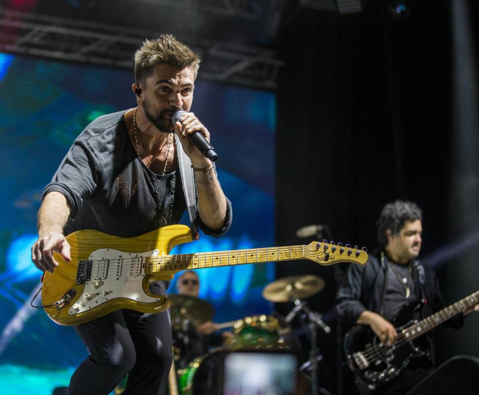Juanes estuvo feliz, de principio a fin. FOTO Julio César Herrera