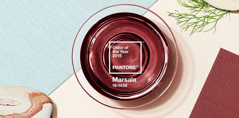 Este es el Marsala, el color del año 2015 según el Instituto Pantone. FOTO Pantone.com