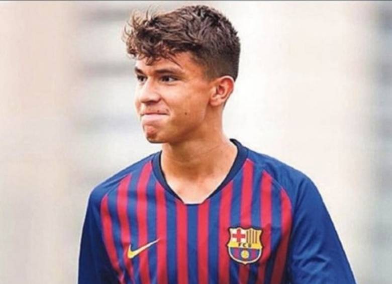 Juan D. Fuentes, fijo en la titular. FOTO cortesía Barcelona FC
