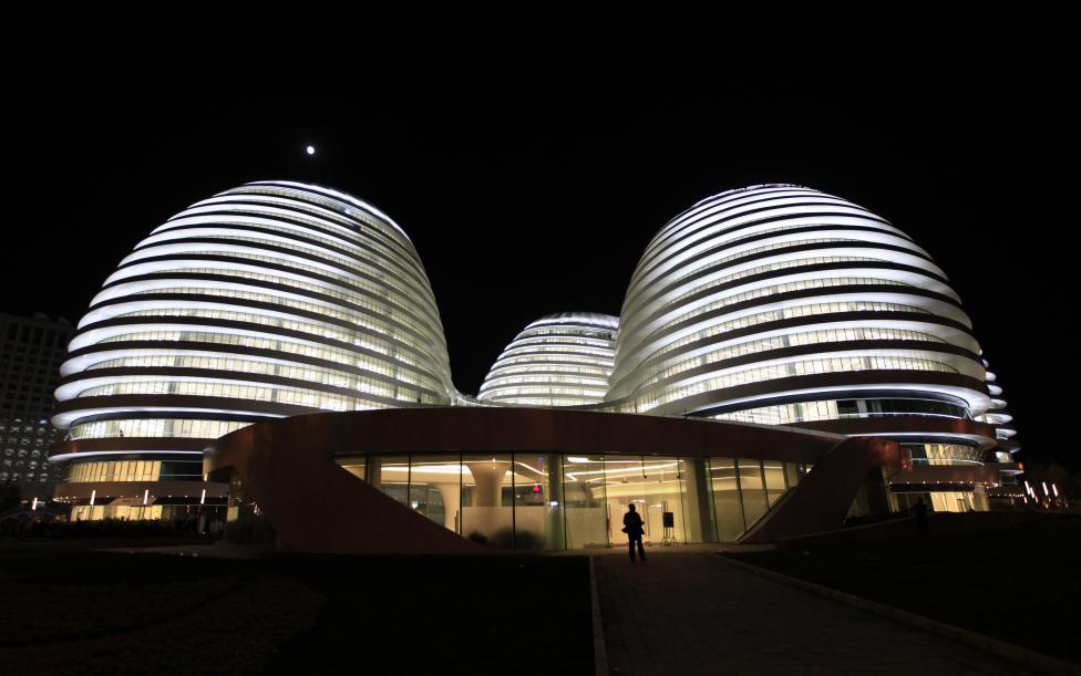  El Galaxy SOHO ubicado en el centro de Beijing, China. FOTO Reuters