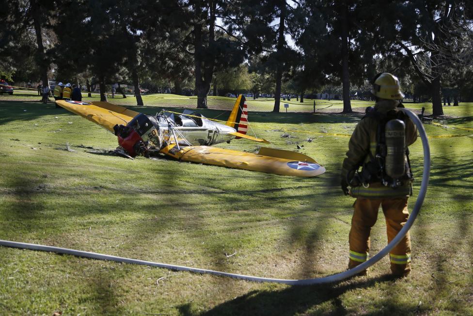 El accidente tuvo lugar pocos instantes después de haber despegado. FOTO Reuters