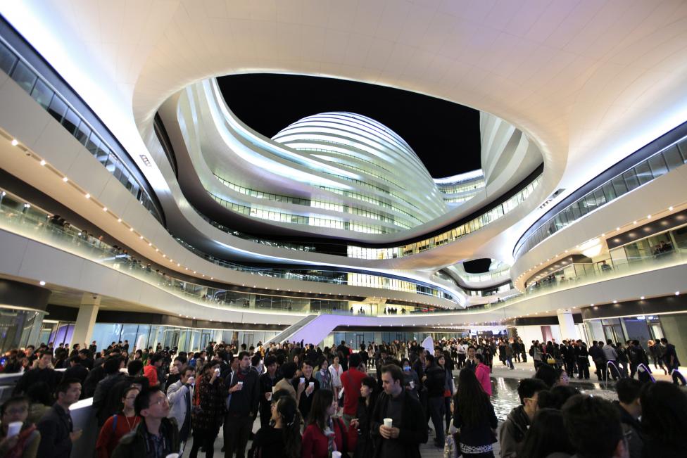  El Galaxy SOHO ubicado en el centro de Beijing, China. FOTO Reuters
