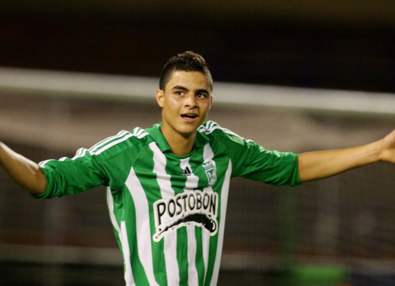 Como en esta imagen, Gio Moreno podría vestir nuevamente la camiseta verde en 2018. FOTO ARCHIVO JUAN ANTONIO SÁNCHEZ