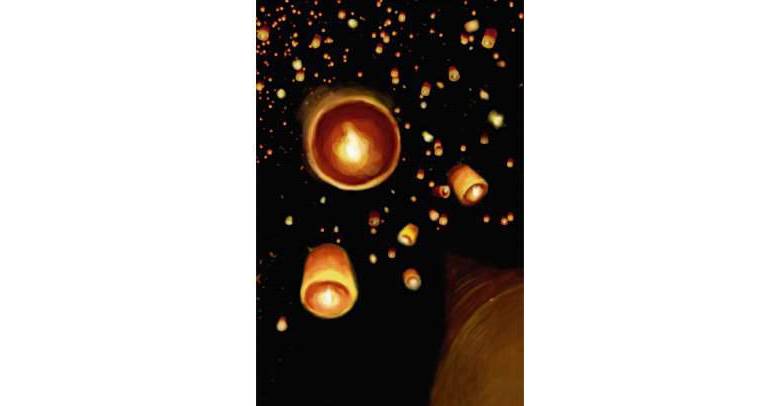 El desastre llega en globo