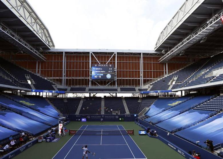 El complejo de Flushing Meadows, en Nueva York, donde se jugará el US Open. FOTO EFE
