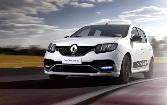 Sandero RS es el primer paso de Renault para desarrollar el segmento RS en Colombia. Ya en Latinoamérica ofrece modelos como Clio y Fluence RS. FOTO renault