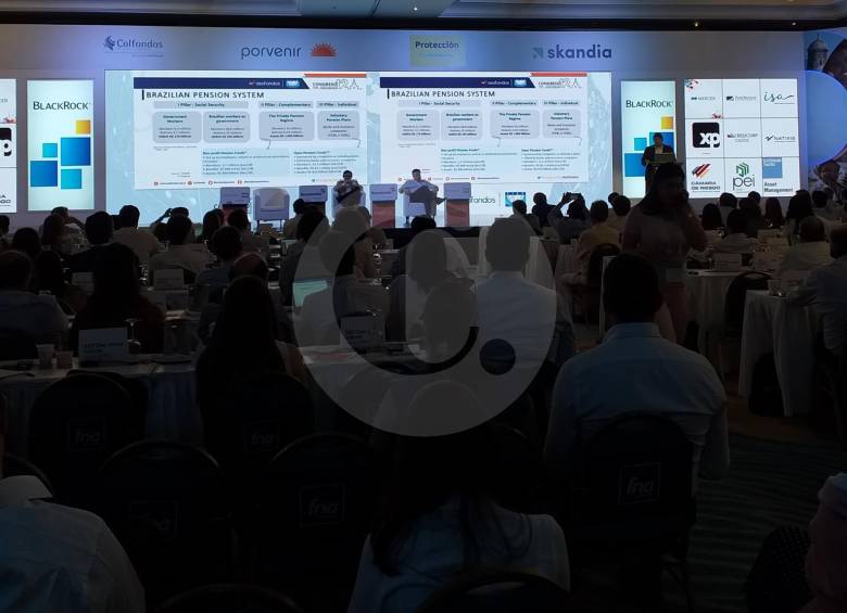 En Cartagena sesiona el congreso anual del gremio de fondos de pensiones, Asofondos. Foto: Ferney Arias.
