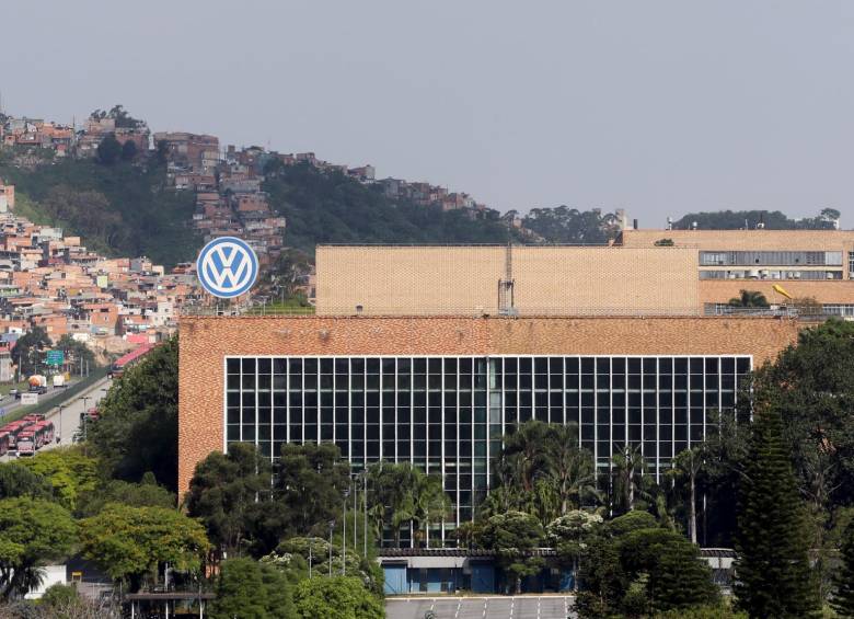 Esta es la planta de ensamblaje de Volkswagen en la ciudad de Sao Bernardo do Campo, en Brasil. Foto de Reuters.