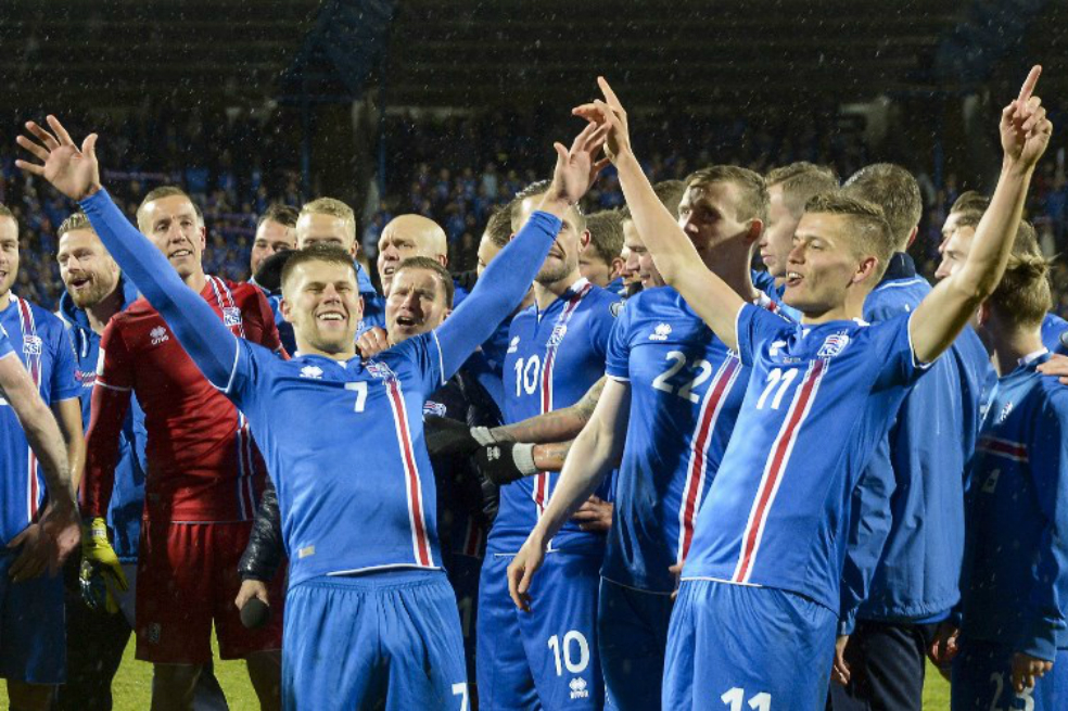 Selección Islandia. FOTO AFP
