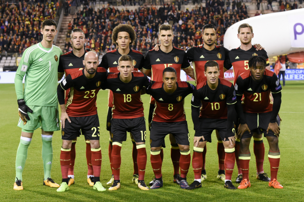 Selección Bélgica. FOTO AFP