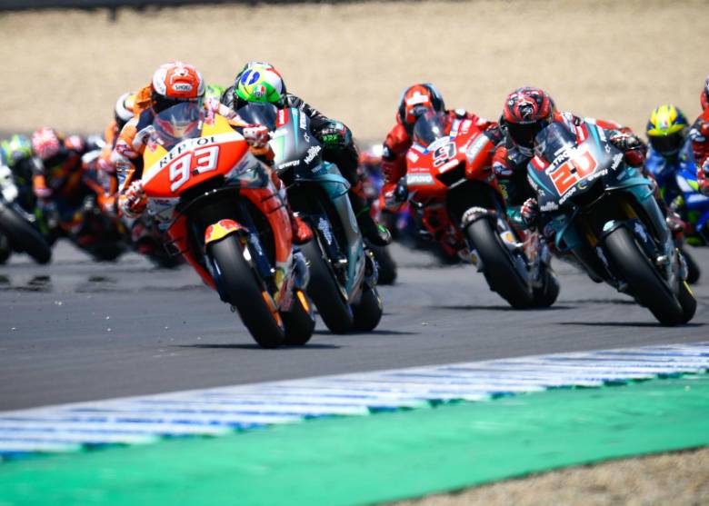 El Mundial de Moto GP se correrá, inicialmente, en Europa. FOTO motogp.com