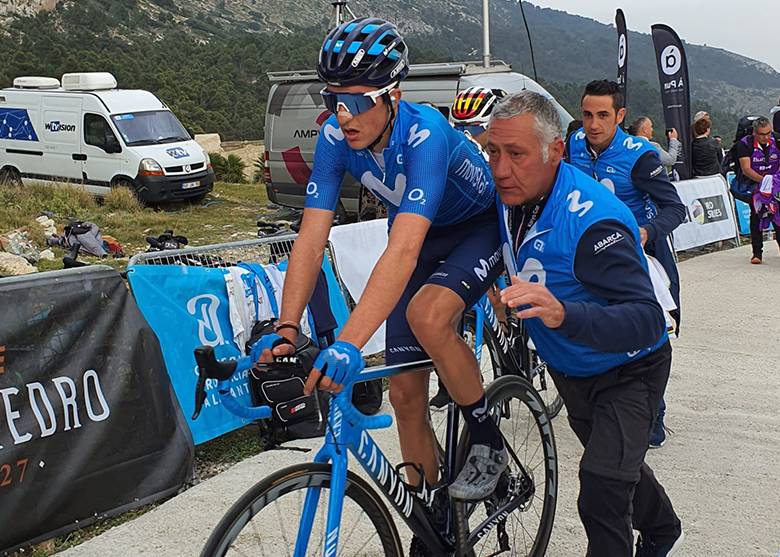 Pep Toni Escandell. FOTO: Movistar Team