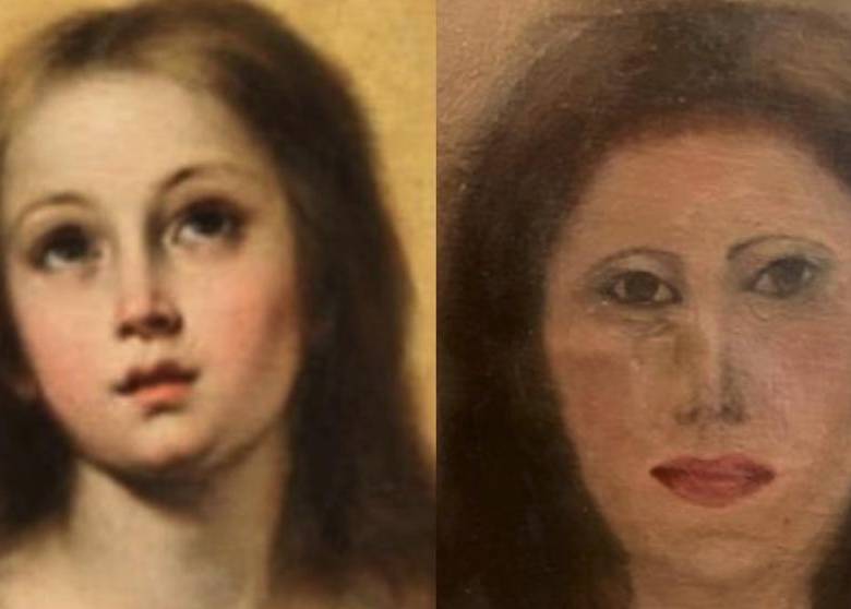 Así quedó esta obra después de la segunda mano del artesano. FOTO Twitter @Pasape2