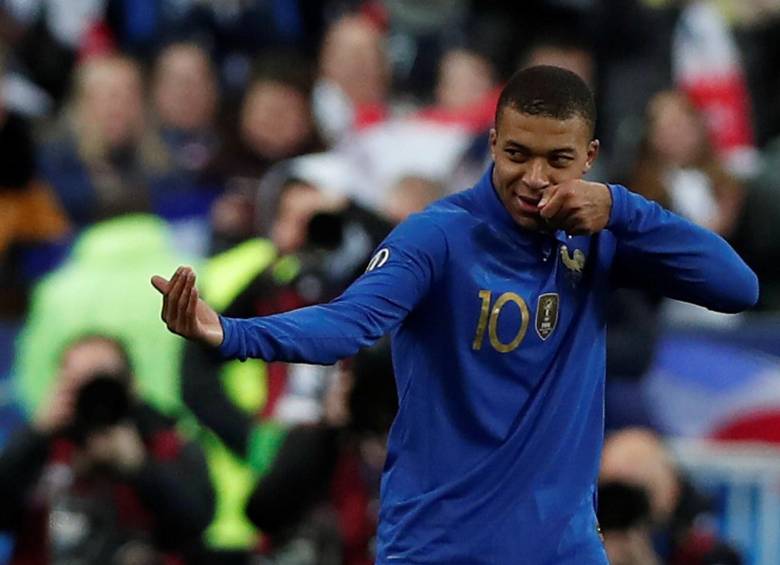 Kylian Mbappé, en la mira del Real Madrid. FOTO EFE