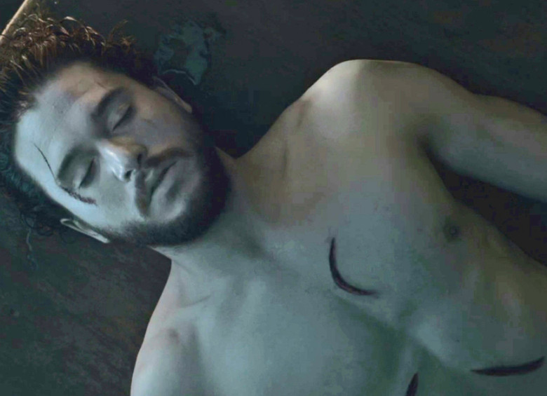Así se veía Jon Snow en el segundo capítulo de esta sexta temporada. Fotograma HBO