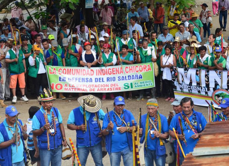 El Gobierno nacional reiteró su voluntad para continuar los diálogos con el consejo Regional Indígena del Cauca (CRIC). FOTO COLPRENSA