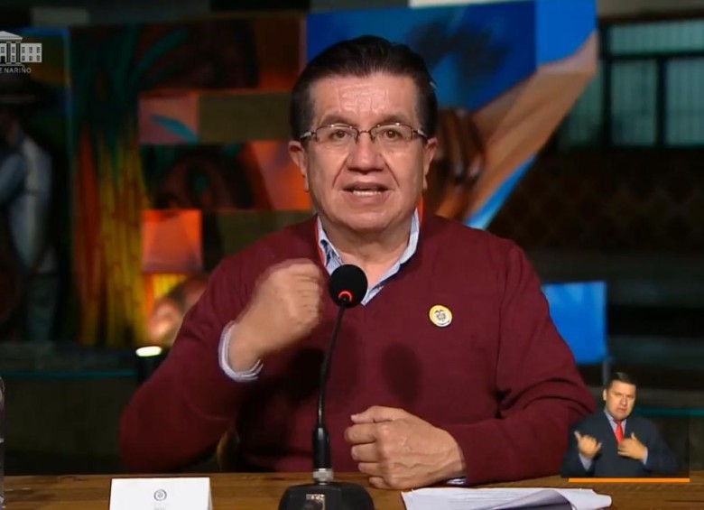 Fernando Ruiz, ministro de Salud. FOTO CORTESÍA