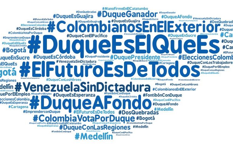 Colombia: elecciones presidenciales en Facebook, WhatsApp y Twitter