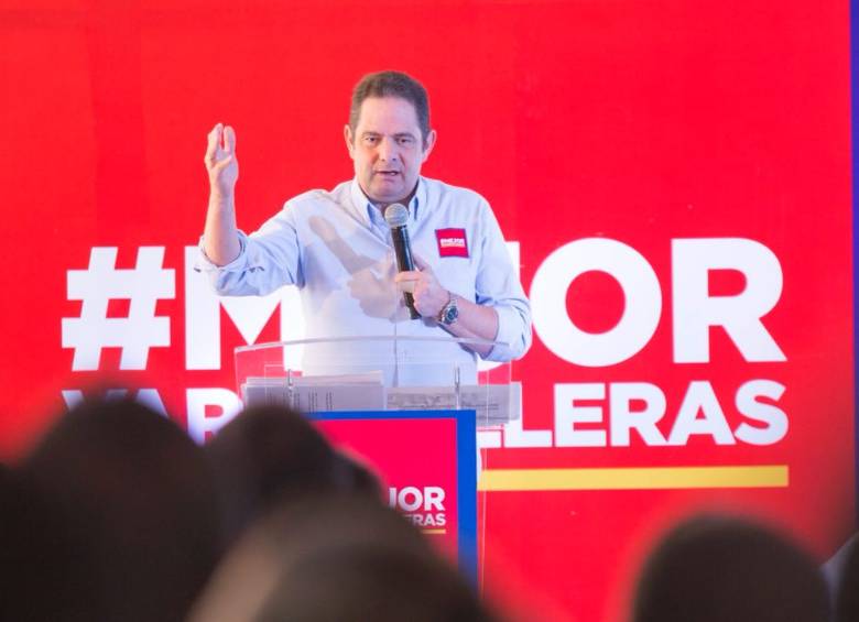 El candidato de Cambio Radical, Germán Vargas, dijo que no está de acuerdo con que en el vecino país se estigmatice a la oposición. FOTO CORTESÍA