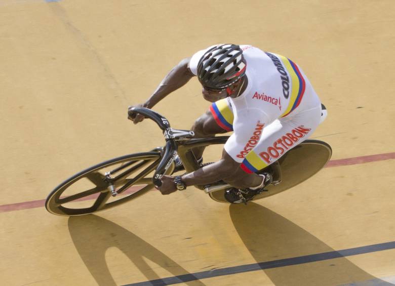 El paisa Rubén Murillo se consolida en la Selección Colombia de pista. Se alista para correr en Nacionales. FOTO donaldo zuluaga