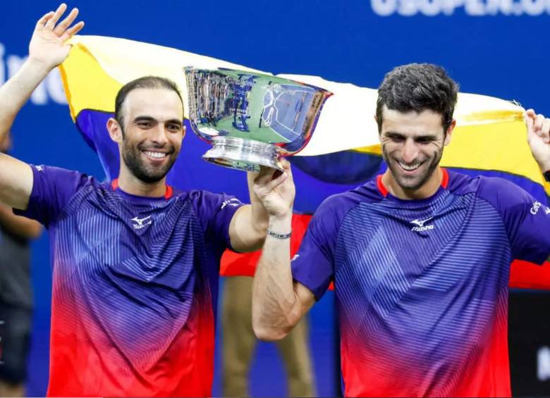 La dupla colombiana se mantiene en el primer lugar del ranquin de dobles de la ATP. FOTO EFE