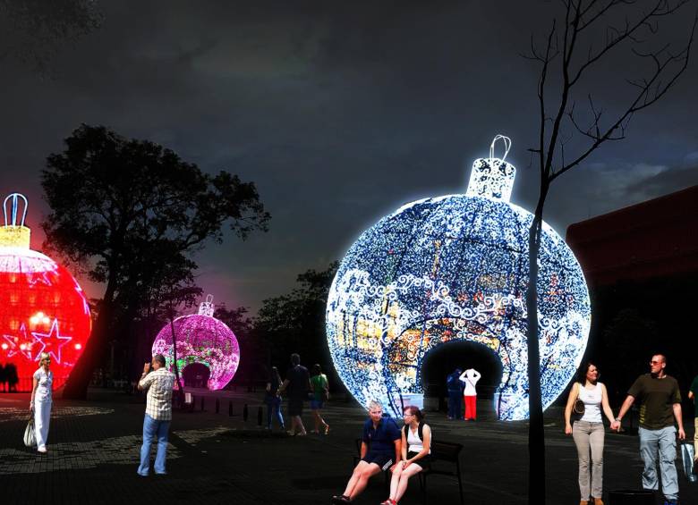 El eje principal de los alumbrados en 2016 será Carabobo Norte. FOTO CORTESÍA EPM