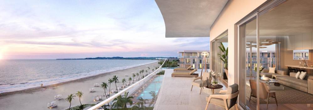 Morros zoe tiene el privilegio de ser el único condominio en las playas de Serena del Mar, en Cartagena. 