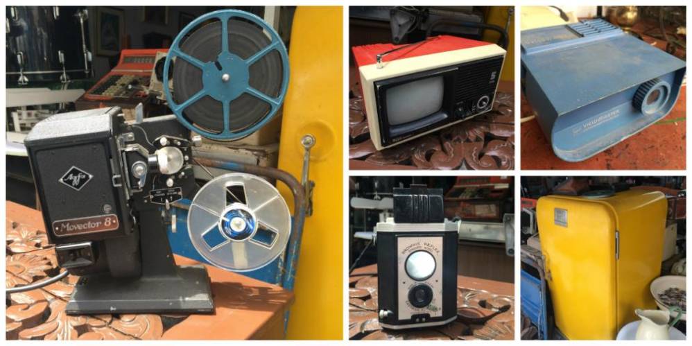 Aparatos tecnológicos retro que se pueden comprar en el centro de Medellín.