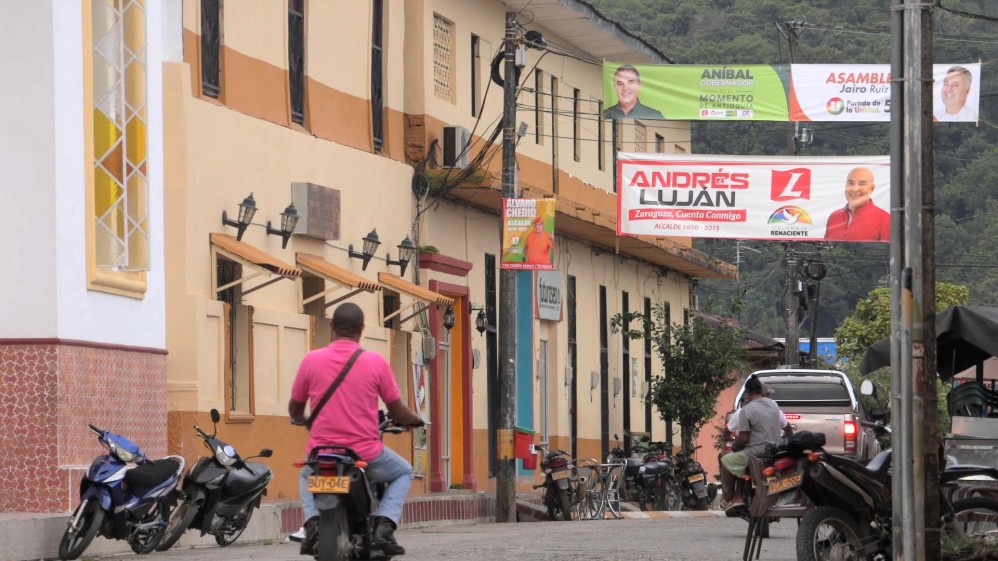 El nivel de participación electoral en la región del Bajo Cauca es uno de los más bajos en el departamento de Antioquia, la mayoría de personas ya no creen en sus políticos. FOTOS Alejandro Bermúdez