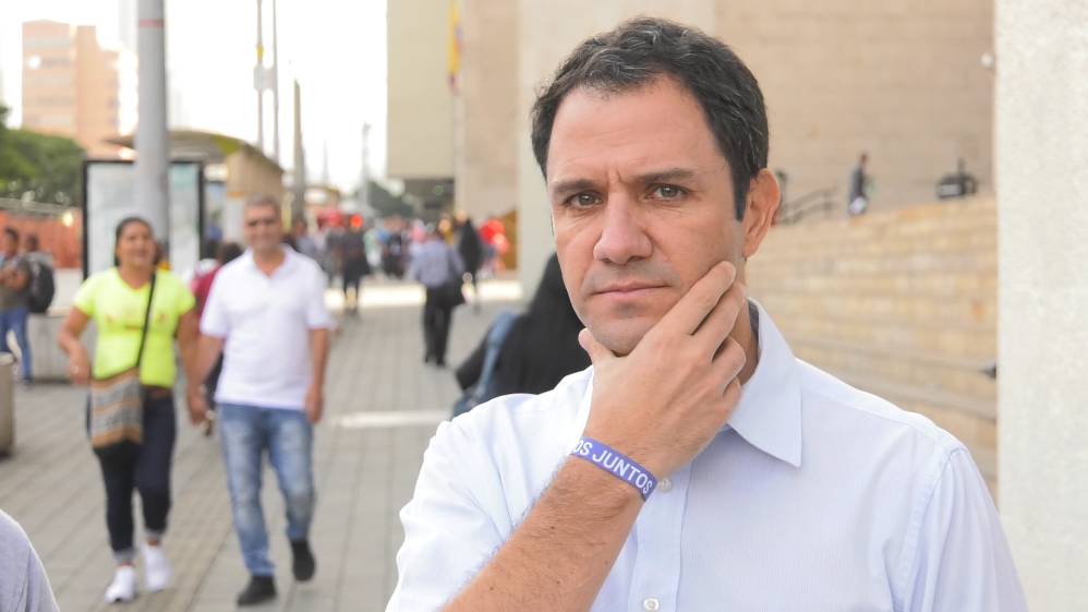 Juan David Valderrama lamentó que varios funcionarios estén renunciando para adherirse a campañas políticas. FOTO: EL COLOMBIANO