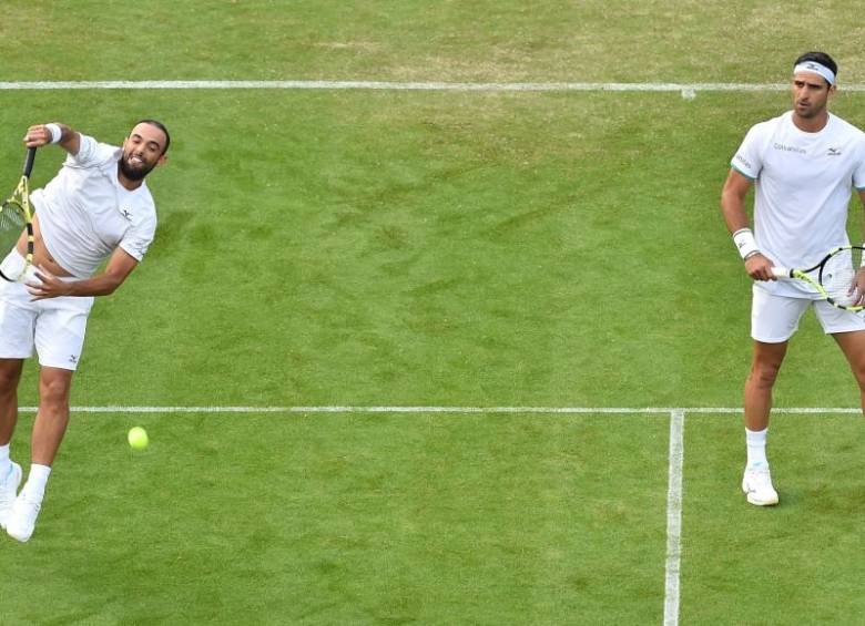 Cabal y Farah sumaron siete victorias consecutivas sobre césped. FOTO CORTESÍA FEDECOLTENIS 