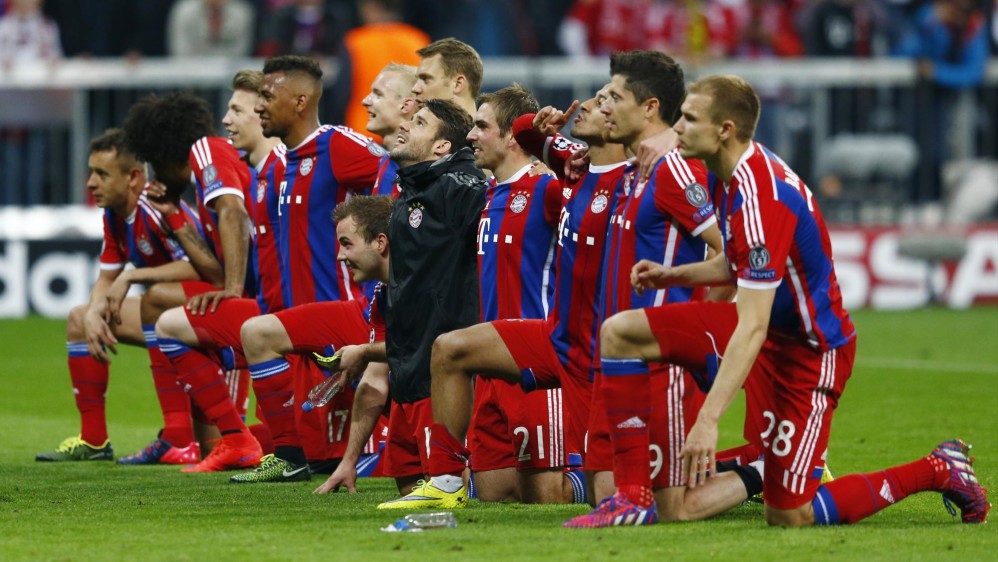 El rodillo del Bayern de Múnich aplastó al Porto 6-1, remontando el 3-1 de la ida para clasificarse a semifinales. FOTO REUTERS