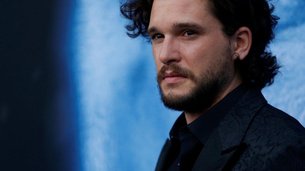 Kit Harington (Jon Snow) fue uno de los más asediados. Foto Reuters