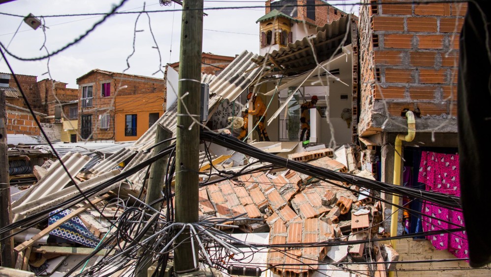 Congolo es la zona donde ocurrió la emergencia, ubicada en el municipio de Bello. Foto: Carlos Velásquez