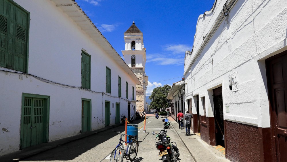 Recorrido por el Municipio de Santa Fe de Antioquía para ver la reactivación del comercio . Foto: Jaime Pérez Munévar