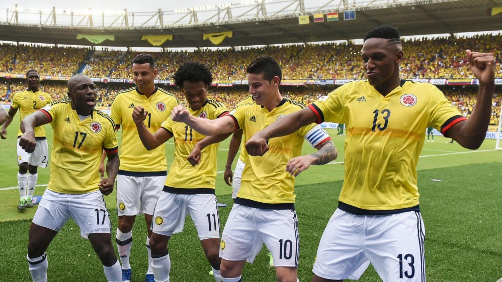 Con un gol de penal de James Rodríguez, la Selección Colombia derrotó 1-0 a Bolivia en la jornada 13 de las Eliminatorias sudamericanas. FOTO AFP