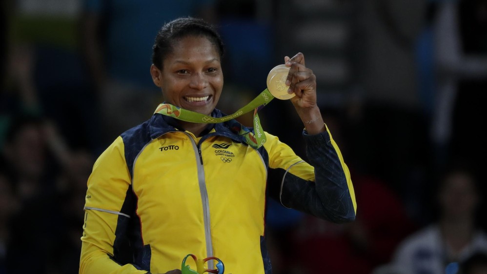  La atleta de Jamundí peleó por el primer lugar en el podio olímpico ante la japonesa Haruca Tashimoto. FOTO Colprensa