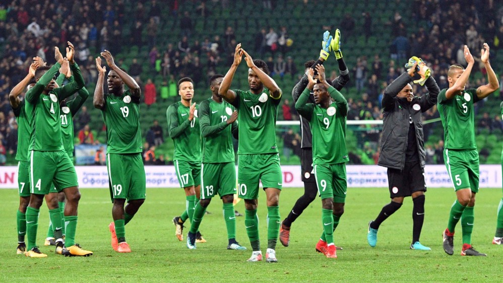 Selección Nigeria. FOTO AFP