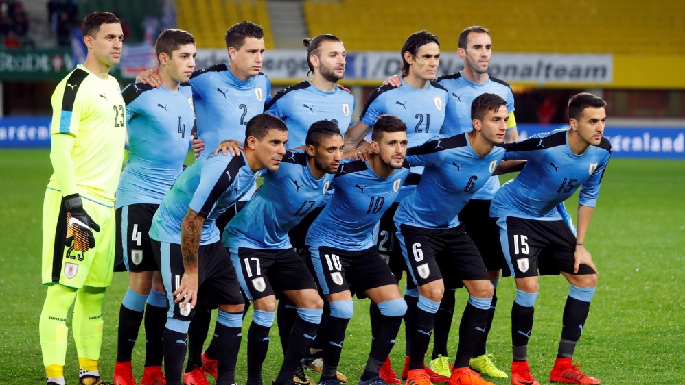 Selección Uruguay. FOTO REUTERS