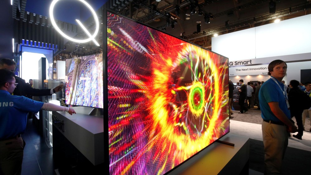 Televisor QLED de Samsung Electronics. FOTO Reuters