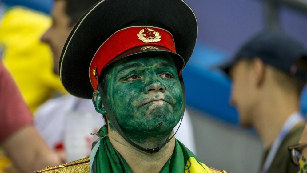 Los rostros de la eliminación en Rusia. FOTO JUAN ANTONIO SÁNCHEZ
