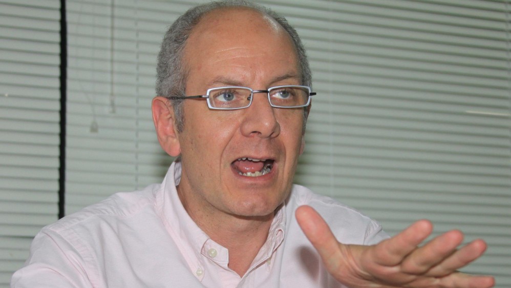 Felipe Zuleta, abogado, periodista y político colombiano, empezó su carrera en la televisión y la radio en 1991. El dos veces ganador del Premio Nacional de Periodismo Simón Bolívar se desempeñó como cónsul de Colombia en Bosto entre 1997 y 1998. FOTO Robinson Sáenz Vargas