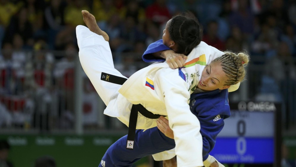En total, la colombiana tuvo cuatro combates. FOTO Reuters