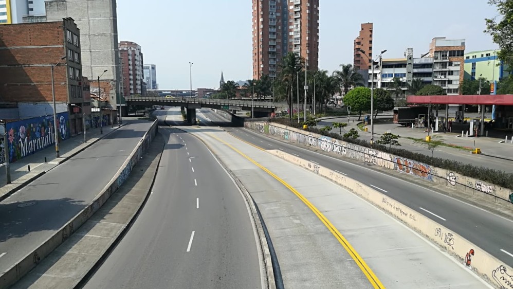 Avenida Ferrocarril. FOTO MANUEL SALDARRIAGA